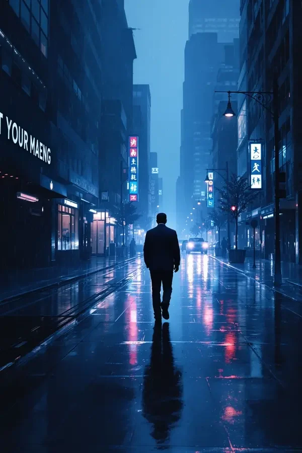 都市夜归人 海报